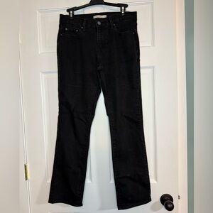 Levi’s 505 Straight Women’s Black Jeans